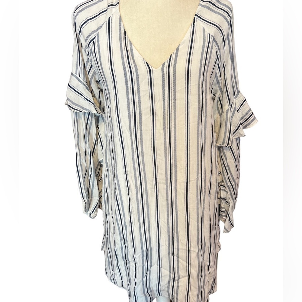 NWOT Love Richie Rayon Tunic Shirt Dress M